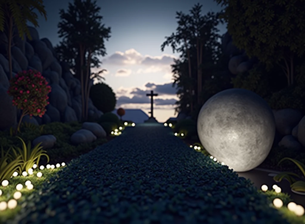A serene place, very pleasant, beautiful, calm and beautifully landscaped. photorealistic, 8k uhd, studio quality, ultra realistic, maximum detail, large scale, postprocessing, photorealistic, photorealistic, photoshop, photography, detailed, cinematic lighting, landscape, panorama, scenery, ray tracing, cinema4d