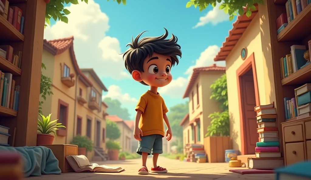 **Once in a small village, there lived a boy named Rahul. Rahul hated studying. Every day, his parents would ask him to read books, but Rahul always made some excuse. He thought studying had no importance and that playing was more fun.**