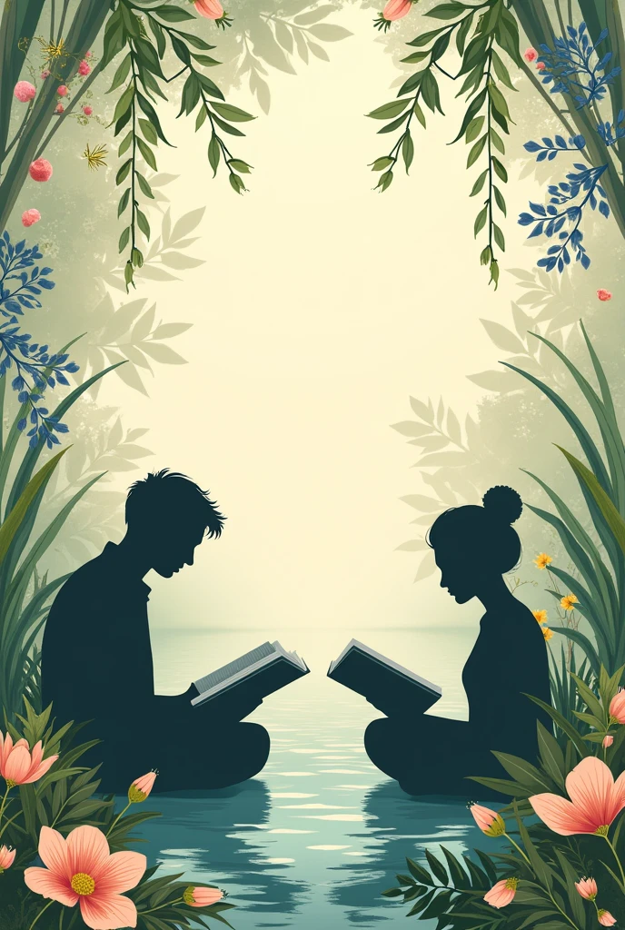 Peux tu me faire une affiche pour un salon du bien etre et de la literrature