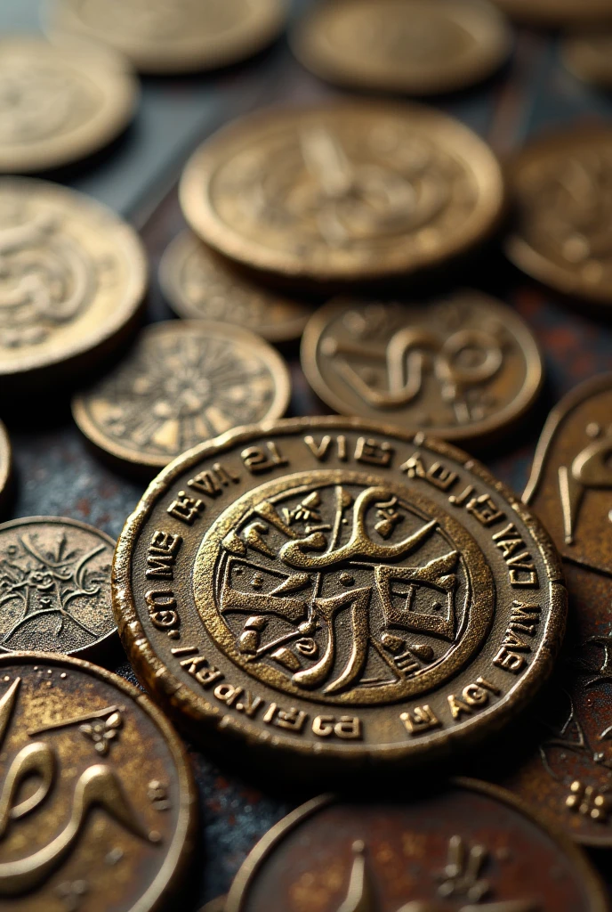 Arabs old coins