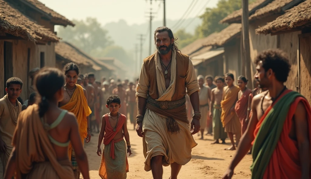 **One day, a famous traveler arrived in the village. The whole village was fascinated by his arrival. The traveler said he had an important message. Everyone eagerly listened, and Rahul was among the crowd.**
