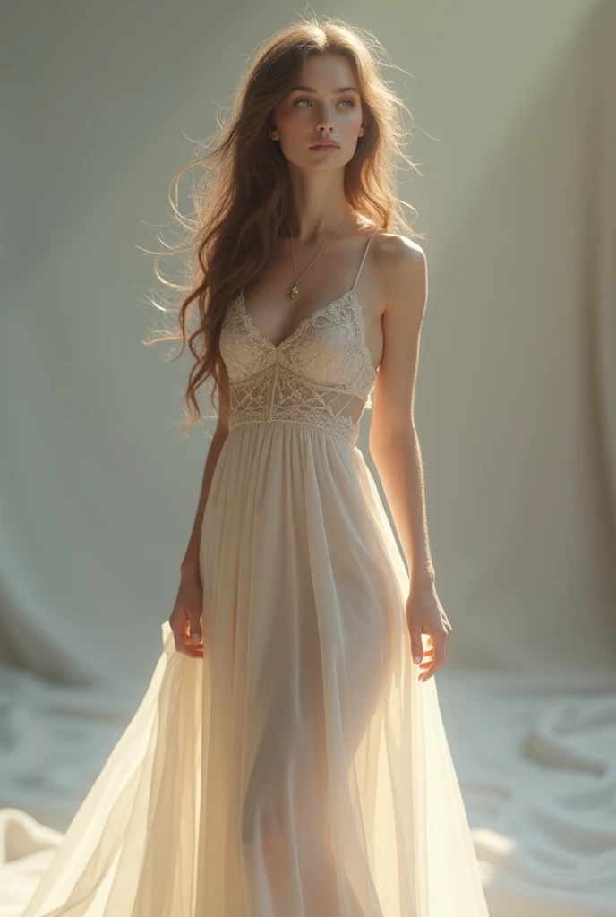 A beauty full girl nighty dress 3d