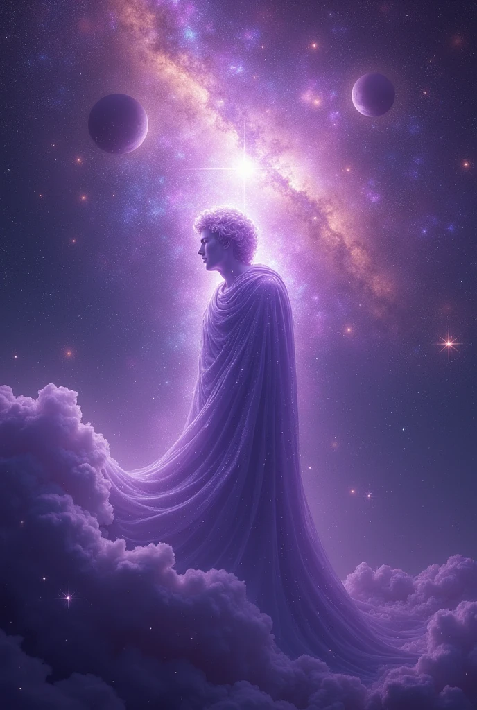 Mercury Retrograde with Violet Galaxy