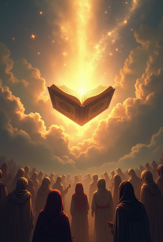 Koran as a book in heaven, People from the age 500 years after Christ look up to the Koran. The Koran sheds some light.