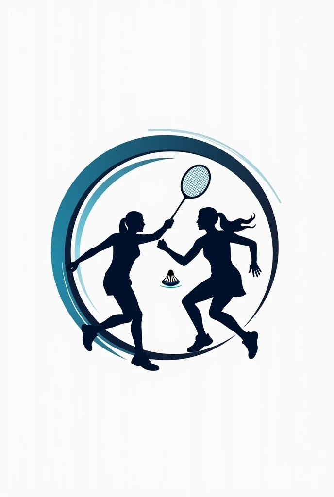'Manorhamilton Badminton Club'
Make unique logo (male female)