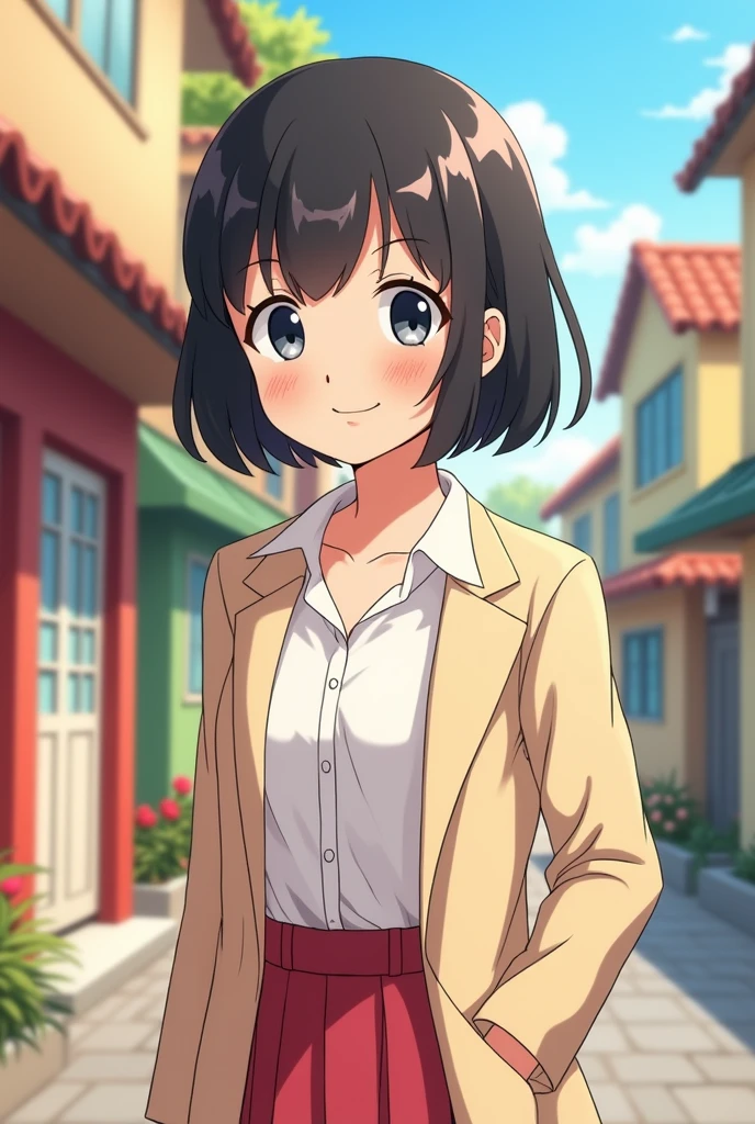 Describe Shizuka From the Doraemon cartoon