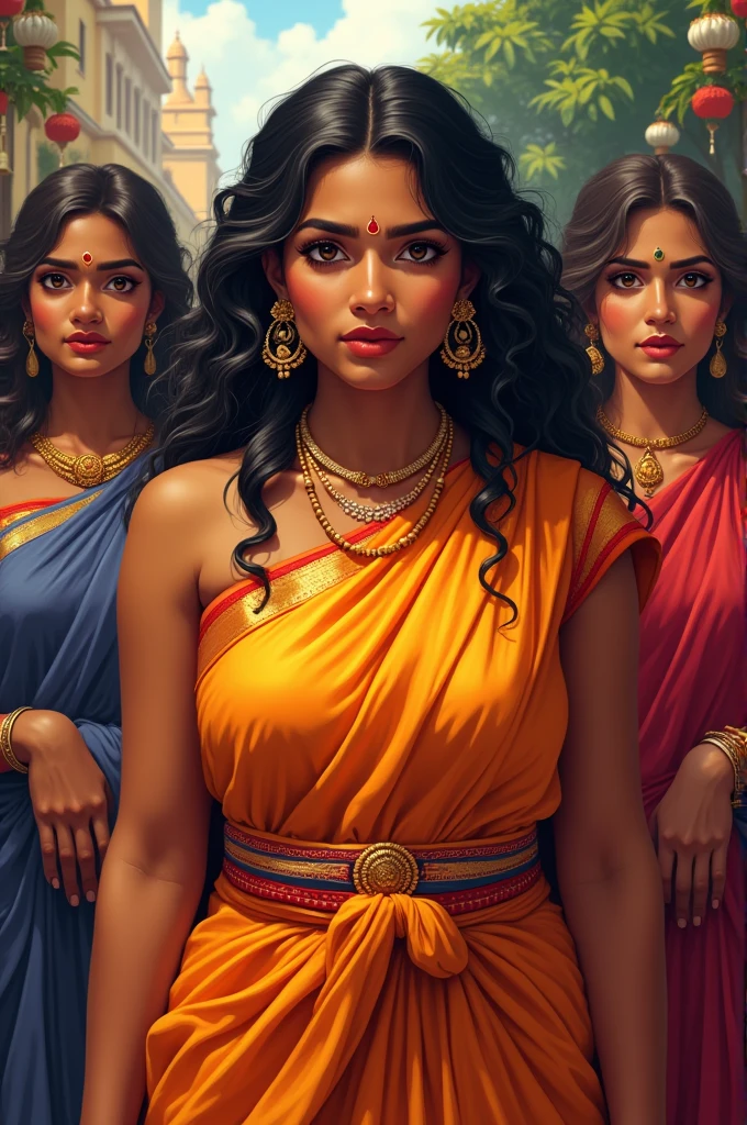 South Indian women big size