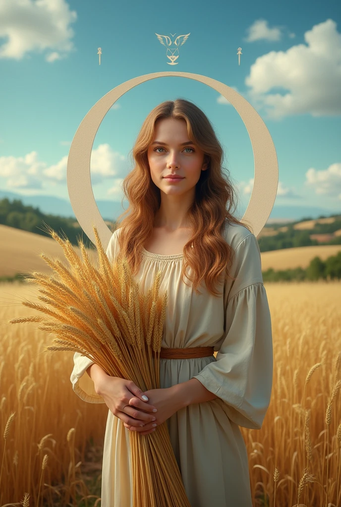 photo realistic, Virgo astrology sign