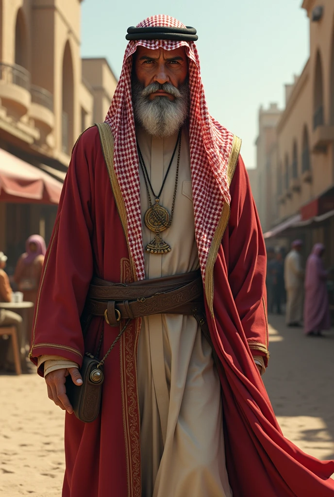 Uncle Sam in Arab clothes