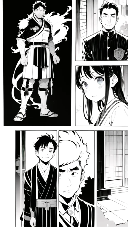 (masterpiece, Highest quality:1.2), Comic no Chrome、Japanese Manga、School、Bento、