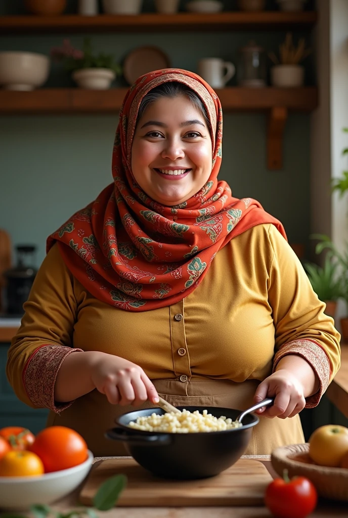 Hijab fat cooking