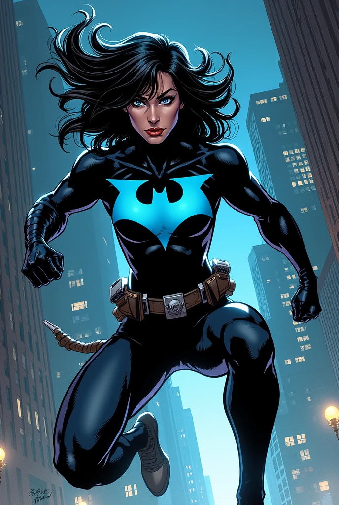 Nightwing style comics cheveux longs