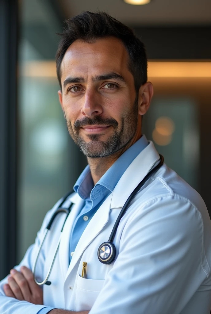 A Facebook cover of a clinic specializing in realistic male sexual performance called Clínica de Performance Masculina - Dr Diego Martins.
