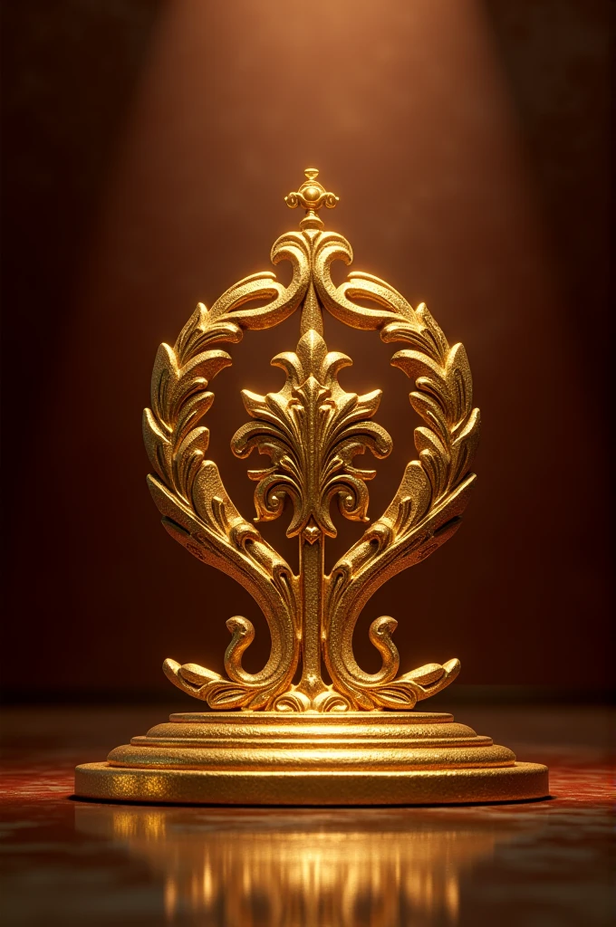 make the admin symbol golden