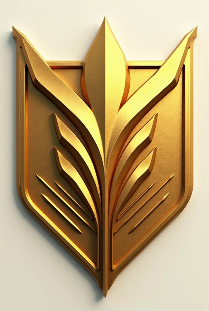 make golden admin symbol as a logo