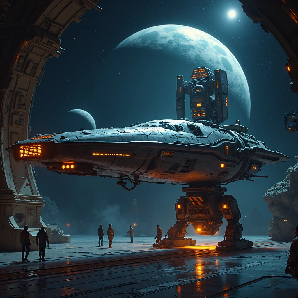 Spacecraft Docking Station