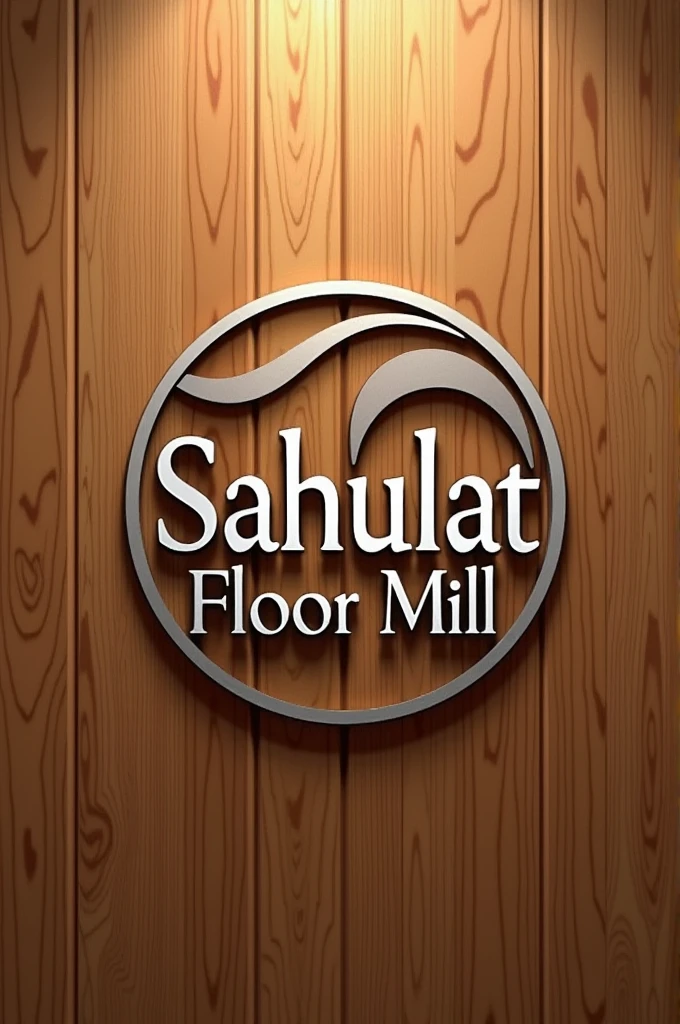 Floor mil logo design with the name SAHULAT FLOOR MILL