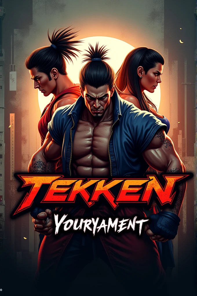 Make a tekken team logo