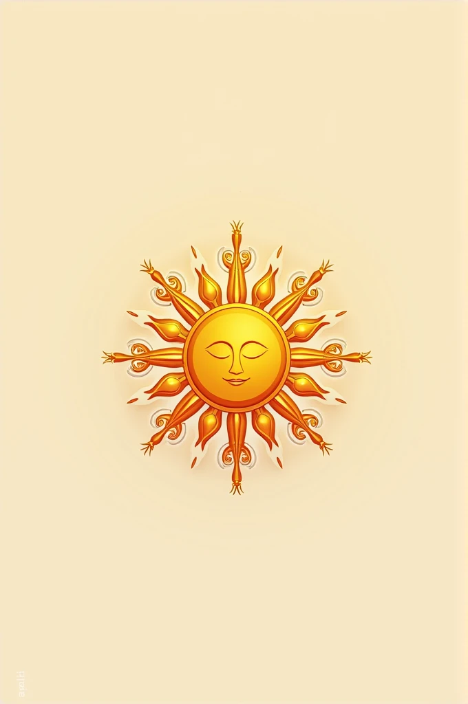 Logo for gold jewelry business of New Bhagwati Sun Chadi Pasal in pestal color