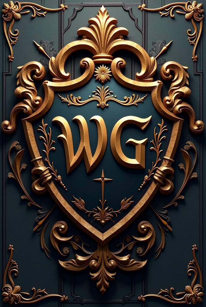 Insignia with the letter WG