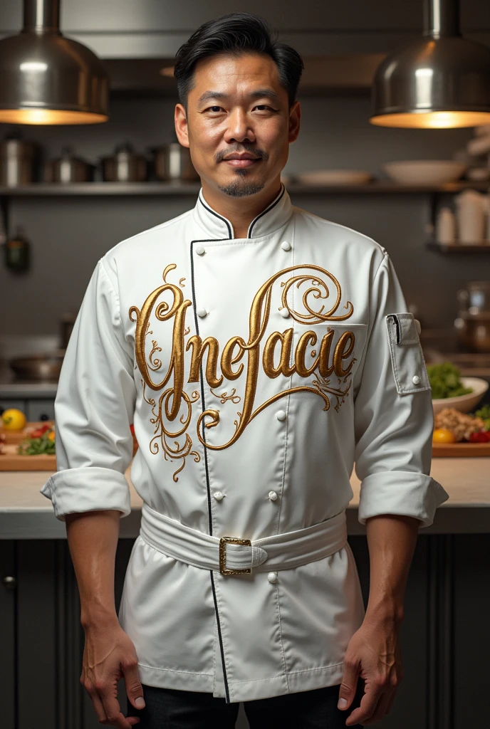I decorated chef letters