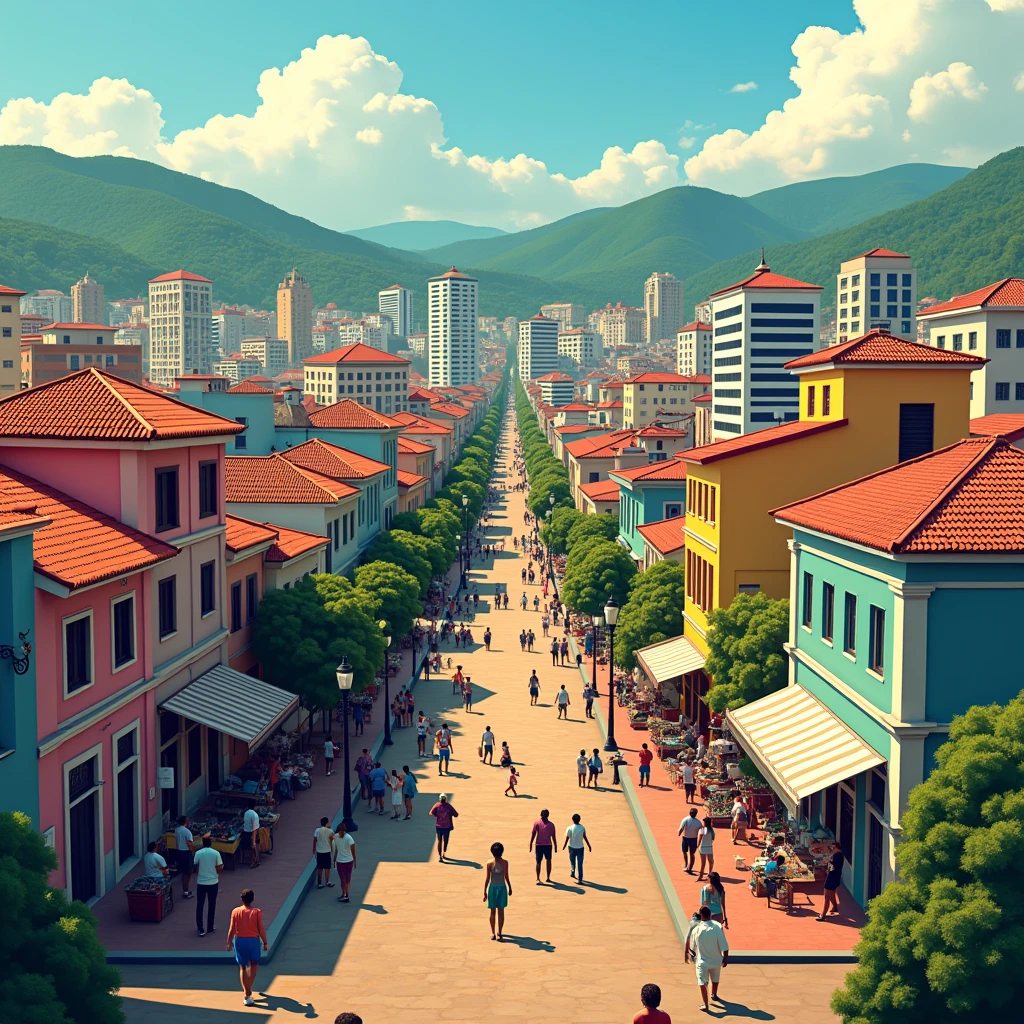 Botuporanga City, Sao Paulo, Brazil