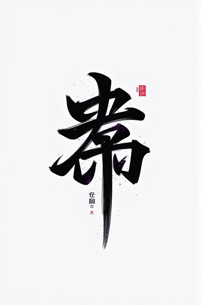 YENYEN QHIU logo's
Black white purple theme