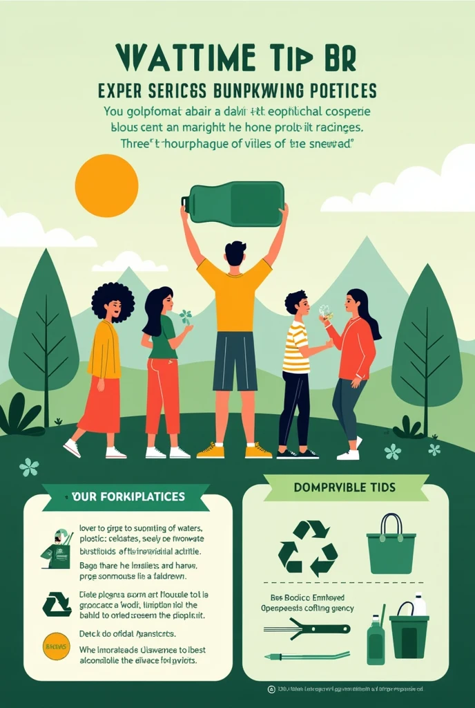 Reducing Single-Use Plastics: A Step Towards Sustainable Living (make a poster on this topic in english)
