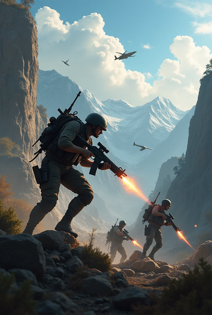 Here's the gaming background designed for BGMI/PUBG. It captures the essence of a realistic battle royale setting with detailed landscapes and a dynamic atmosphere.






