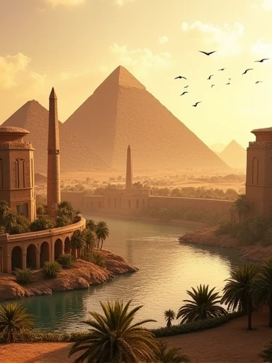  (Masterpiece.UHD.photorealistic.) ancient Egypt scenery.early morning light.