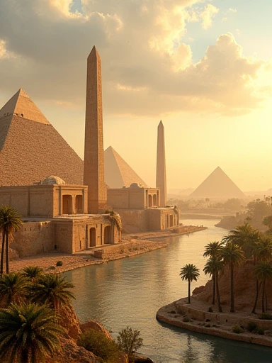 (Masterpiece.UHD.photorealistic.) ancient Egypt scenery.early morning light.