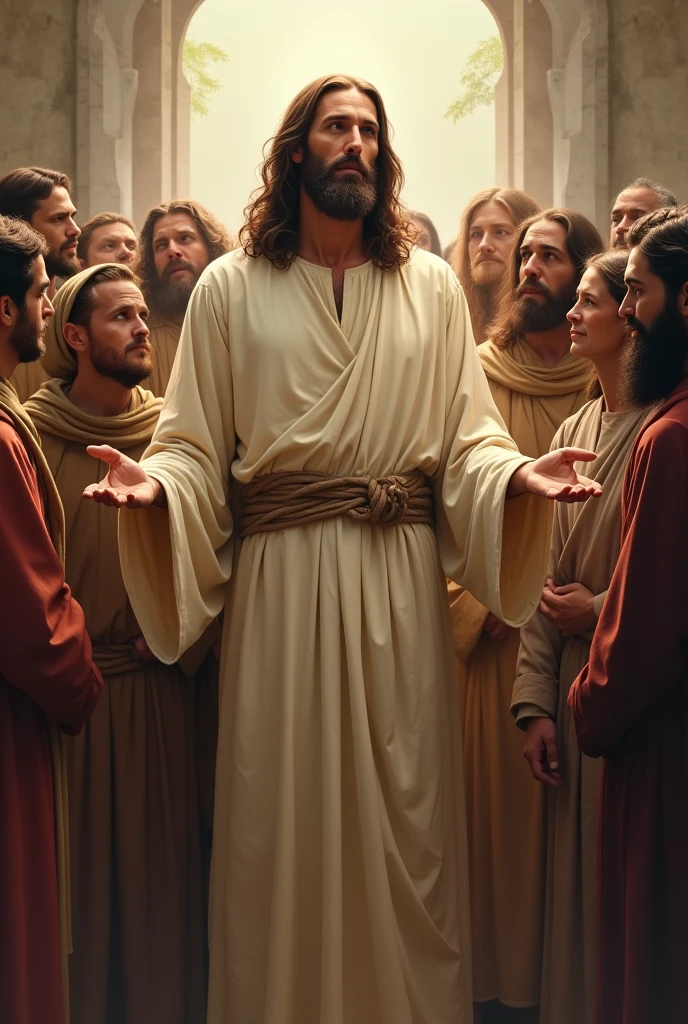 Jesus Christ with people