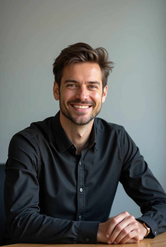20Highlighting generational differences between the ages of 20 and 50、It's a conversational podcast.。The MC is30I am a man of years old.。The man is facing forward