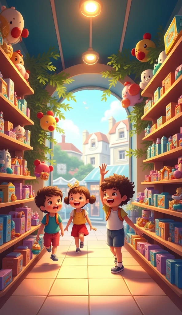 new toy store opened in town