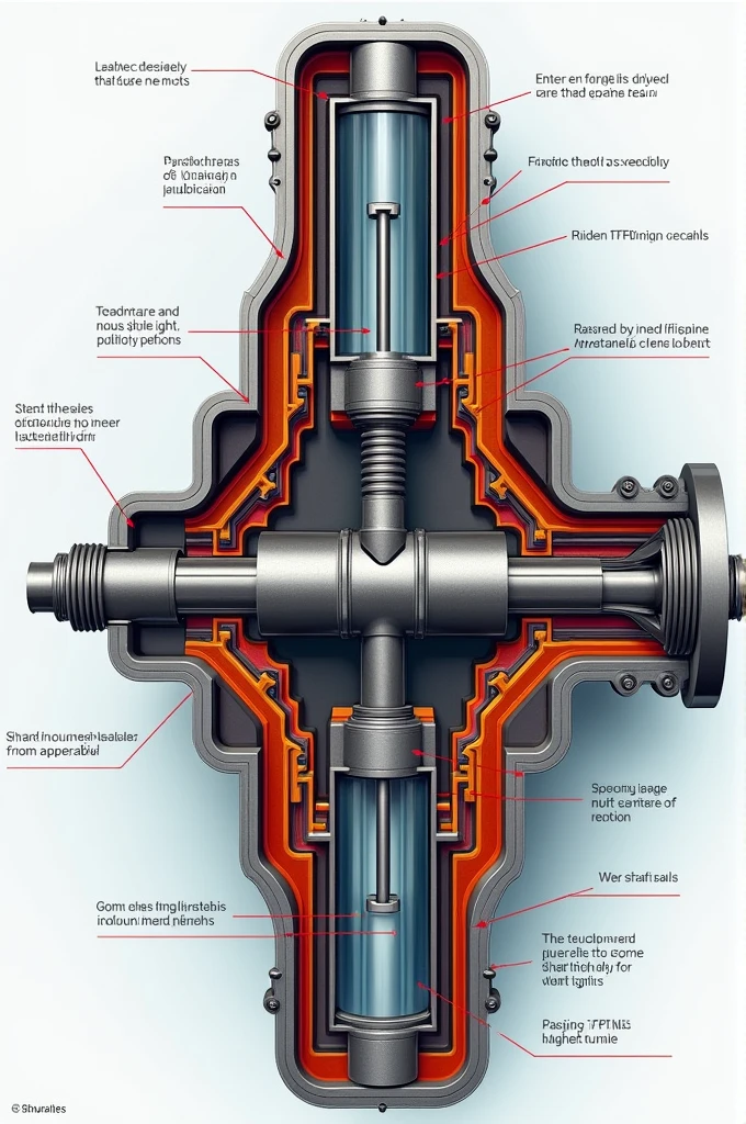 Shaft seals steam turbin