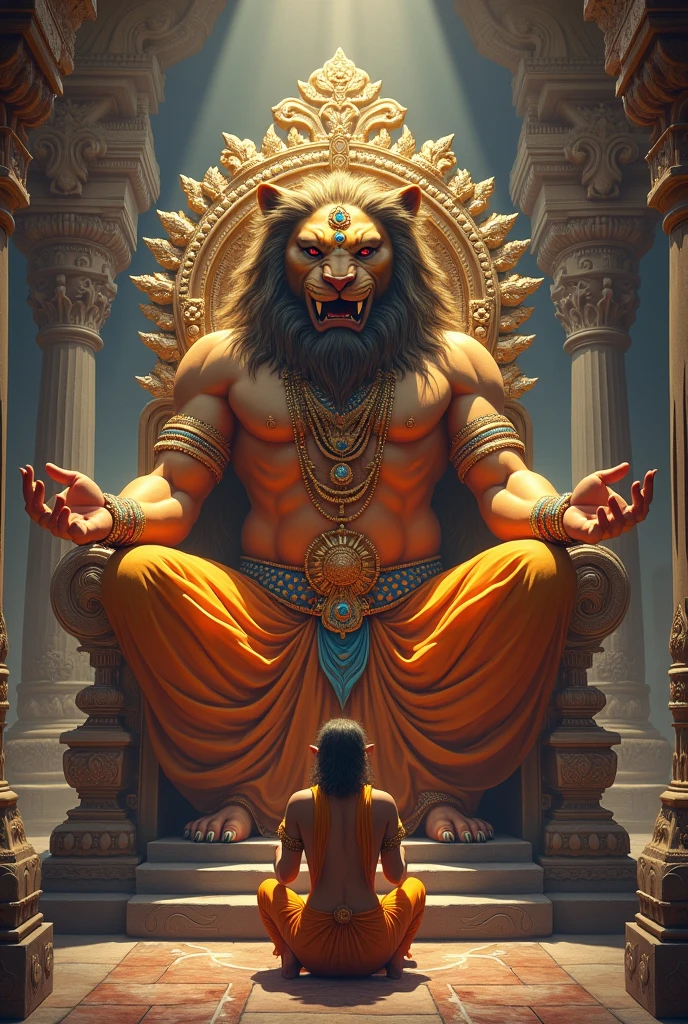 Narsimha Swami Bless in bhakt