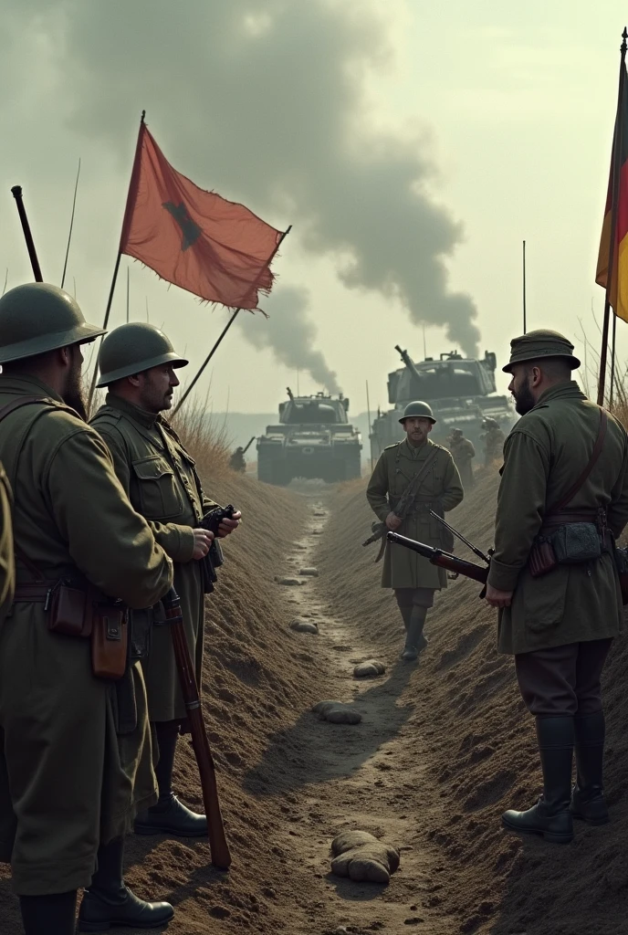 Very detailed CG unity 8K wallpaper，（tmasterpiece），（best qualtiy），（ultra - detailed），（Ultra photo realsisim），（best character detail：1.36），Nikon D750 f / 1.4 55mm，profesional lighting， physically-based renderingt, army suit，Gray military uniform，Fabric texture military uniform，the golden ratio,[:(com rosto detalhado:1.2):0.2]:,PureErosFace_V1, broad shoulder,,(big assa:1.5)，Soaked with sweat，red flags，、（（（Fighting posture：1.8））），（（（Collar：1.2））），,Perfectcomposition,