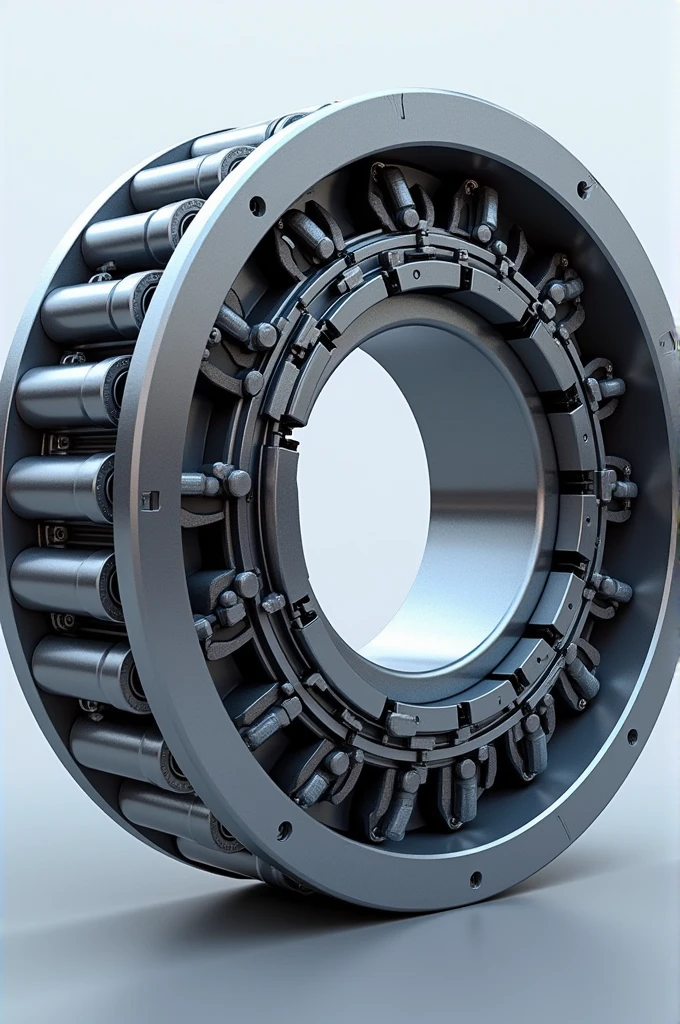 Bearing steam turbine
