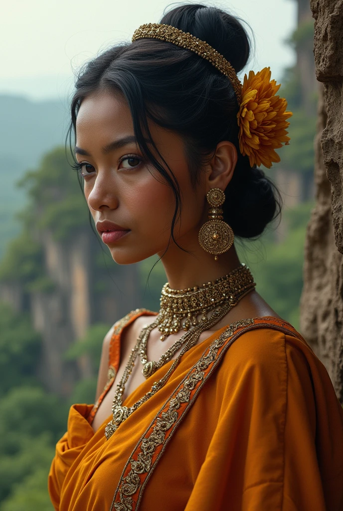 Genarate Sigirya womens art pictures in real 