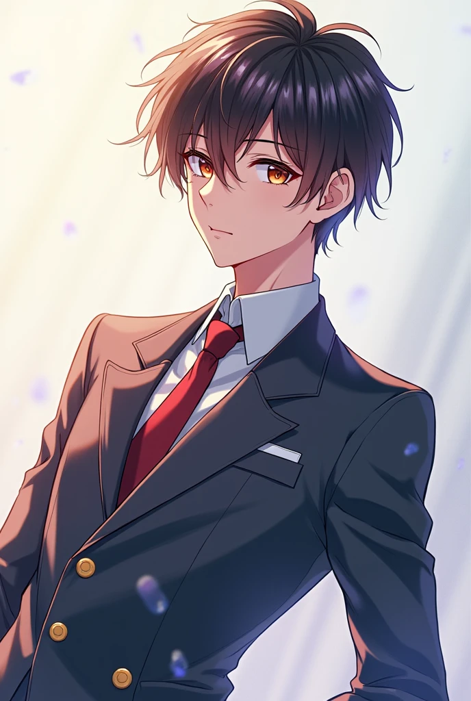 Handsome boy Anime character
