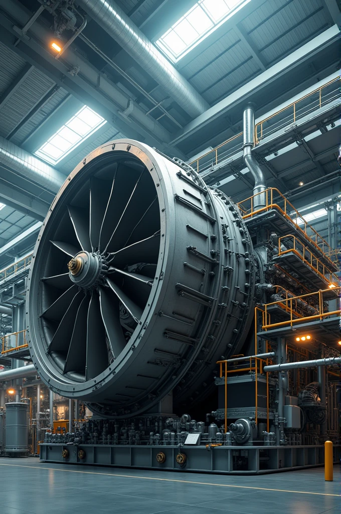 Balance steam turbine
