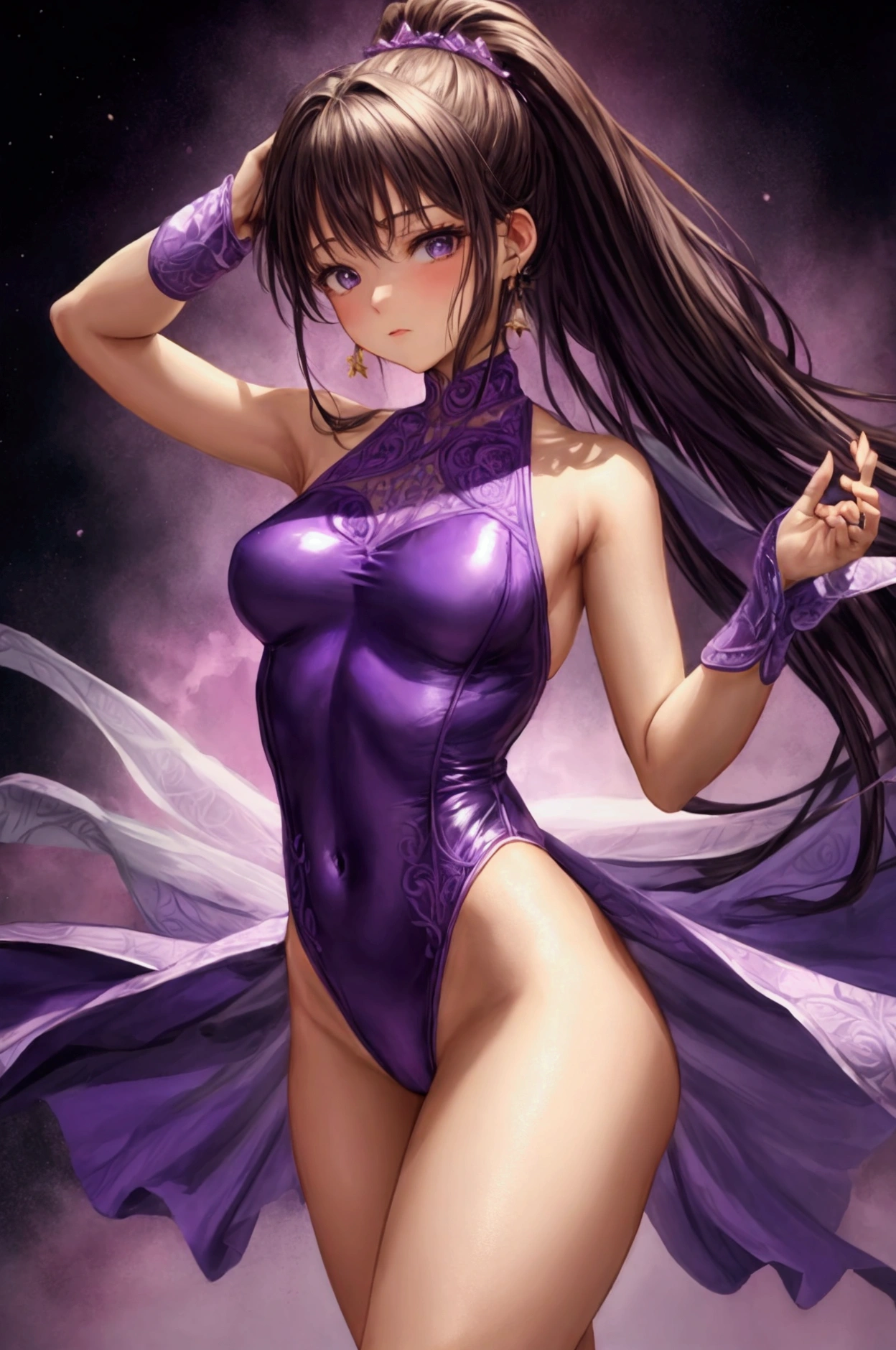 Purple SF Leotard