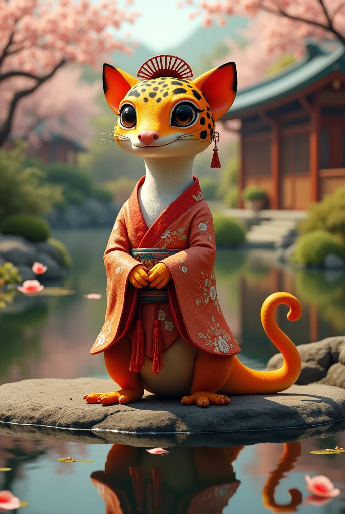 leopard gecko geisha