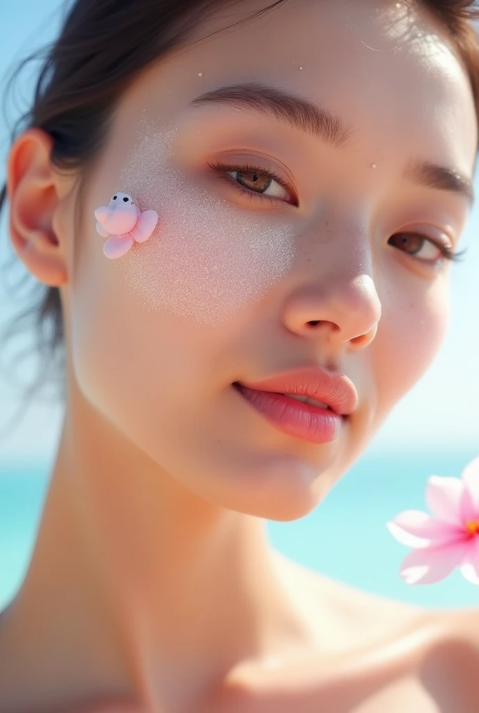 facial soap advertising image and slogan