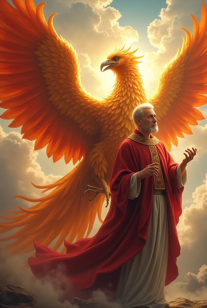 phoeniz with saint vicent of paul
