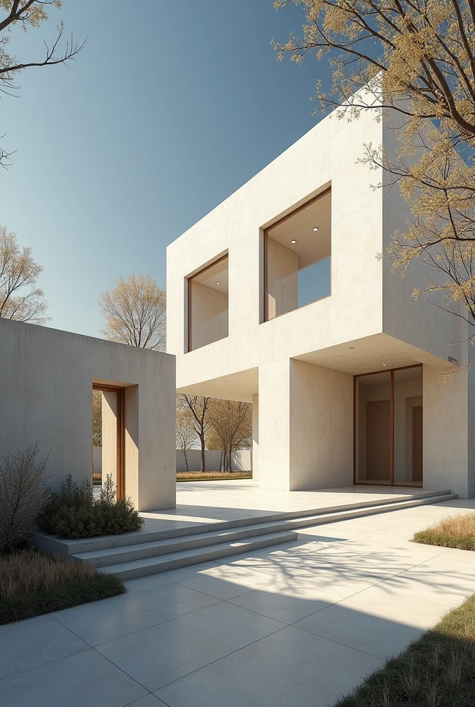 A architectural design that uses Shadow Play: Form-making and light that is like pulitzer arts foundation 