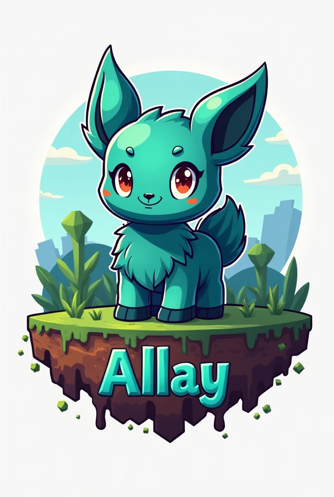 Generate a logo for my minecraft server AllayCraft 