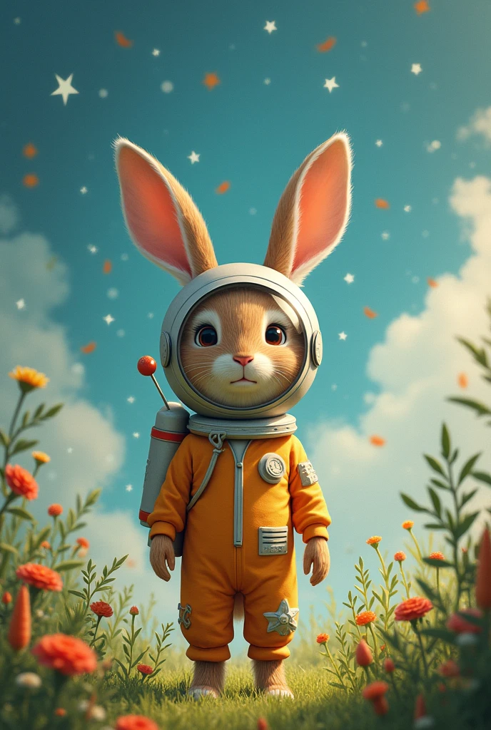 Léo le Lapin Astronaute
Léo n'était pas un lapin comme les autres. Alors que ses amis passaient leur temps à grignoter des carottes et à faire des trous dans le jardin, Léo, lui, avait les yeux rivés vers le ciel étoilé. Il rêvait de quitter sa maison de lapin pour explorer les étoiles et les planètes.
Un soir, tandis qu'il admirait la Lune, une idée saugrenue lui vint en tête : il allait construire sa propre fusée ! Avec des boîtes de conserve, des vieux jouets et beaucoup d'imagination, Léo se mit au travail. Il fabriqua un cockpit, des propulseurs et même un panneau de contrôle avec des boutons qui ne servaient à rien, mais qui avaient l'air très sérieux.
Le jour du lancement, tous les animaux du jardin étaient réunis pour assister au grand événement. Léo enfila sa combinaison d'astronaute (un vieux pyjama de son cousin) et grimpa à bord de sa fusée. Il appuya sur tous les boutons, fit le compte à rebours et... rien ne se passa.
Déçu mais pas découragé, Léo décida de lancer sa fusée avec ses pattes. Il poussa de toutes ses forces, mais la fusée ne bougea pas d'un iota. Elle était beaucoup trop lourde pour lui.
C'est alors que la souris Mimi eut une idée. Elle alla chercher une longue ficelle et attacha la fusée à un ballon de baudruche gonflé à l'hélium. Avec un grand coup de pattes, Léo lâcha la ficelle et la fusée s'envola vers le ciel, emportant Léo dans une grande aventure.
Léo voyagea parmi les nuages, survola les montagnes et même une grande ville. Il vit des paysages magnifiques qu'il n'avait jamais imaginés. Mais après quelques heures de vol, son ballon commença à se dégonfler et la fusée redescenda doucement vers la Terre.
Léo atterrit en douceur dans un champ de blé. Il était épuisé mais heureux. Il avait réalisé son rêve, même si ce n'était que pour un court instant. Et quand il revint chez lui, tous ses amis l'accueillirent en héros.