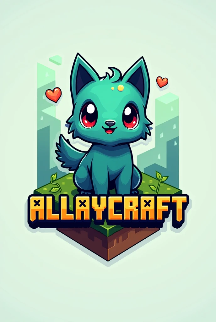 Generate a logo for my minecraft server AllayCraft