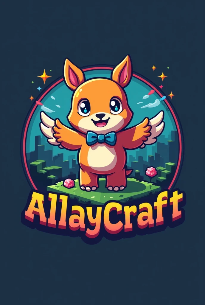 Generate a logo for my minecraft server AllayCraft 